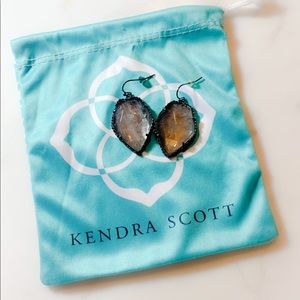 Kendra Scott Corley Drop earrings - Gunmetal